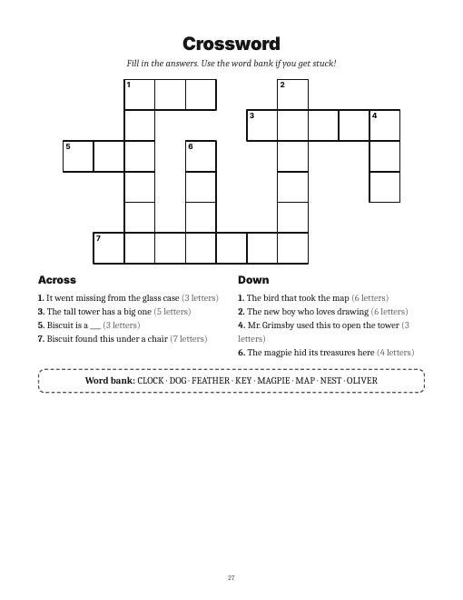 A puzzle page